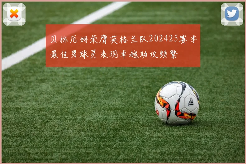 贝林厄姆荣膺英格兰队202425赛季最佳男球员表现卓越助攻频繁